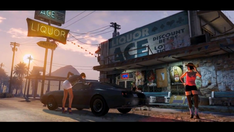 Illustration for article titled The Coolest Things We Spotted in the GTA V Trailer